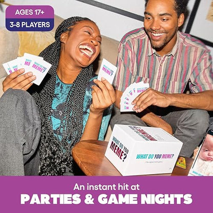 WHAT DO YOU MEME? Core Game, Now Including GIF's by Relatable, The Essential Adult Party Game for Meme Lovers, A Fun White Elephant Gifts and Stocking Stuffers