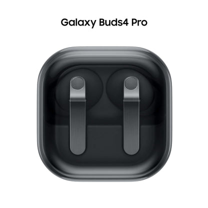 Samsung Galaxy Buds 4 Pro (2026) AI True Wireless Bluetooth Earbuds + $30 Gift Card, Hi-Res Audio, 2-Way Speaker, ANC 2.0, Optimized Comfort, IP57, Live Translation, Black [US Version, 2 Yr Warranty]
