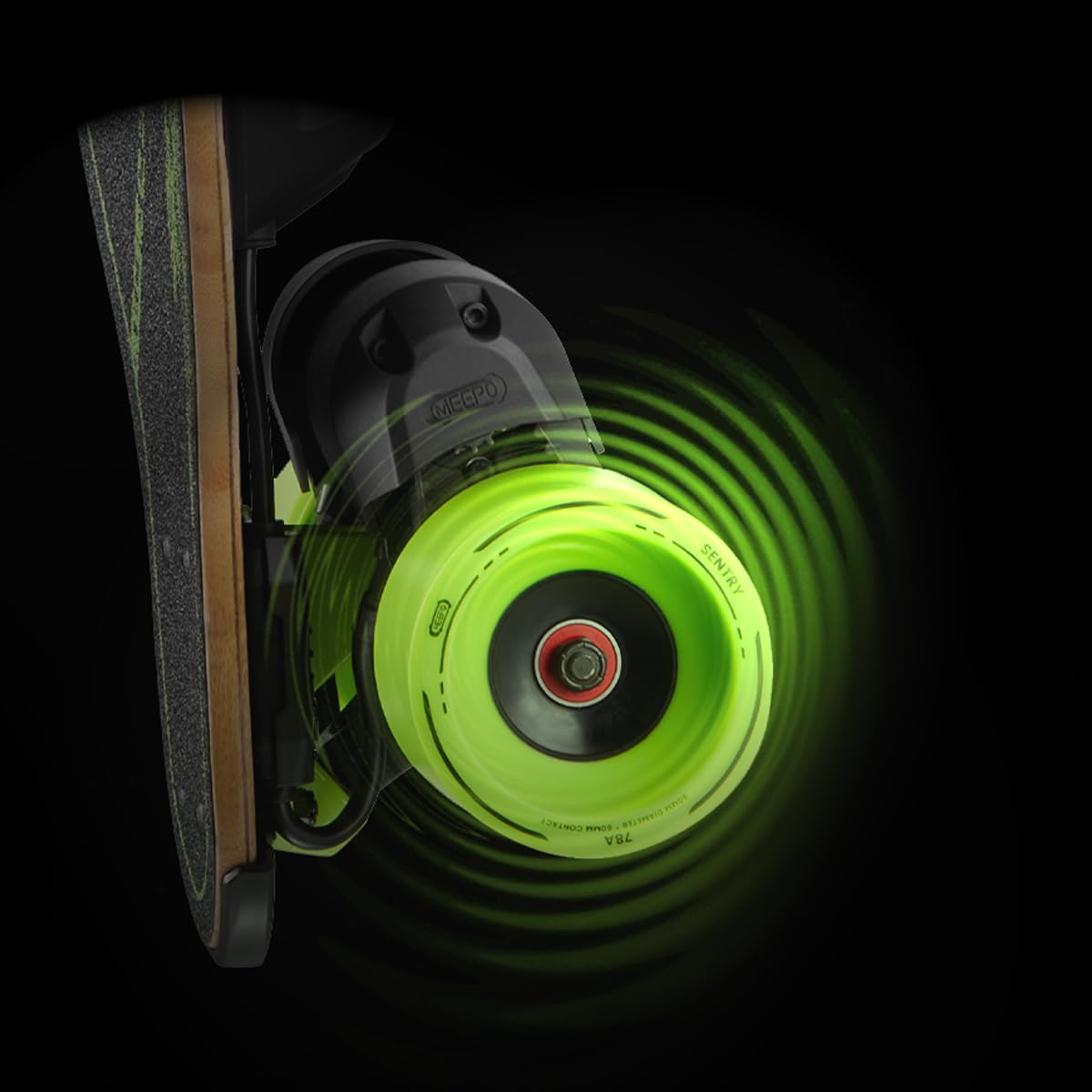 MEEPO Envy NLS 3 Electric Skateboard 32Mph Top Speed 24 Miles Range 2519 Watts x 2 Belt Motors