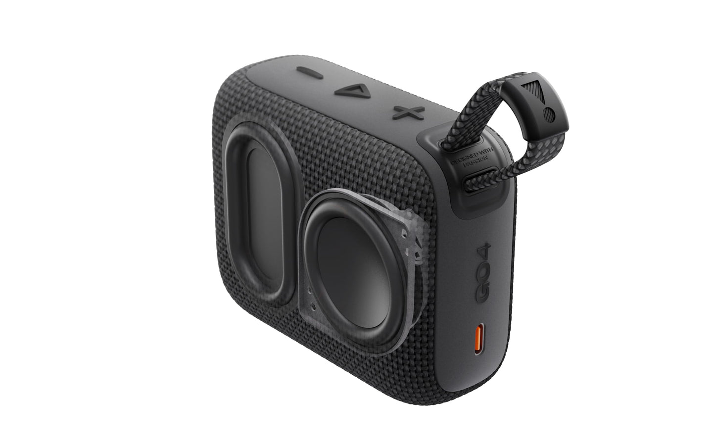 JBL Go 4 - Ultra-Portable, Waterproof and Dustproof Bluetooth Speaker, Big JBL Pro Sound with Punchy bass, 7-Hour Built-in Battery, Made in Part with Recycled Materials (Purple)