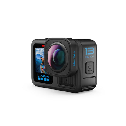 GoPro HERO13 Black Ultra Wide Edition - Waterproof Action Camera with 5.3K60 Video, 27MP Photo, Boosted 177-degree FOV + Compatability with HB-Series Lenses