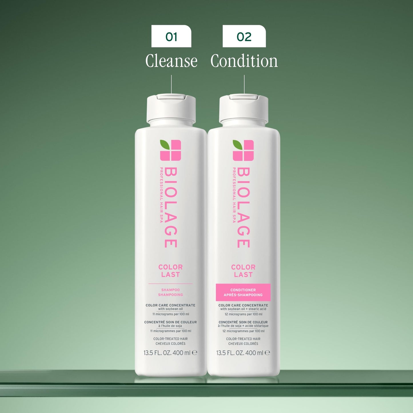 Biolage Color Last Shampoo - For Color-Treated Hair, Nourishes, Strengthens, Hydrates and Adds Shine, Soybean Oil & Stearic Acid, Paraben & Mineral Oil-Free, Vegan, 33.8 Fl Oz