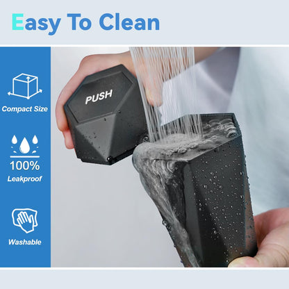 SINSEN Car Trash Can, Mini Garbage Bin with Lid, Car Door Trash Cans, Cup Holder Organizer Diamond Dustbin, 2PCS