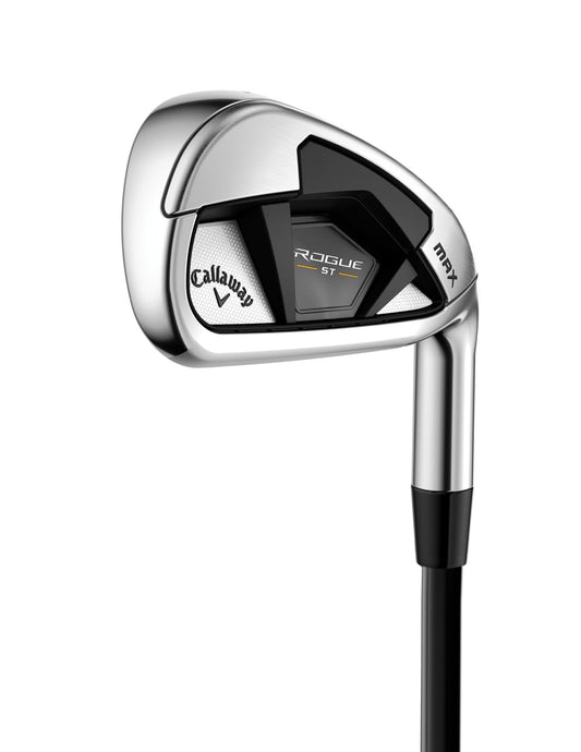 Callaway Golf Rogue ST MAX Individual Iron (Right Hand, Graphite Shaft, Light Flex, 6 Iron)