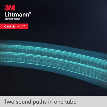 3M Littmann Cardiology IV Diagnostic Stethoscope, 6200, More Than 2X as Loud, Weighs Less