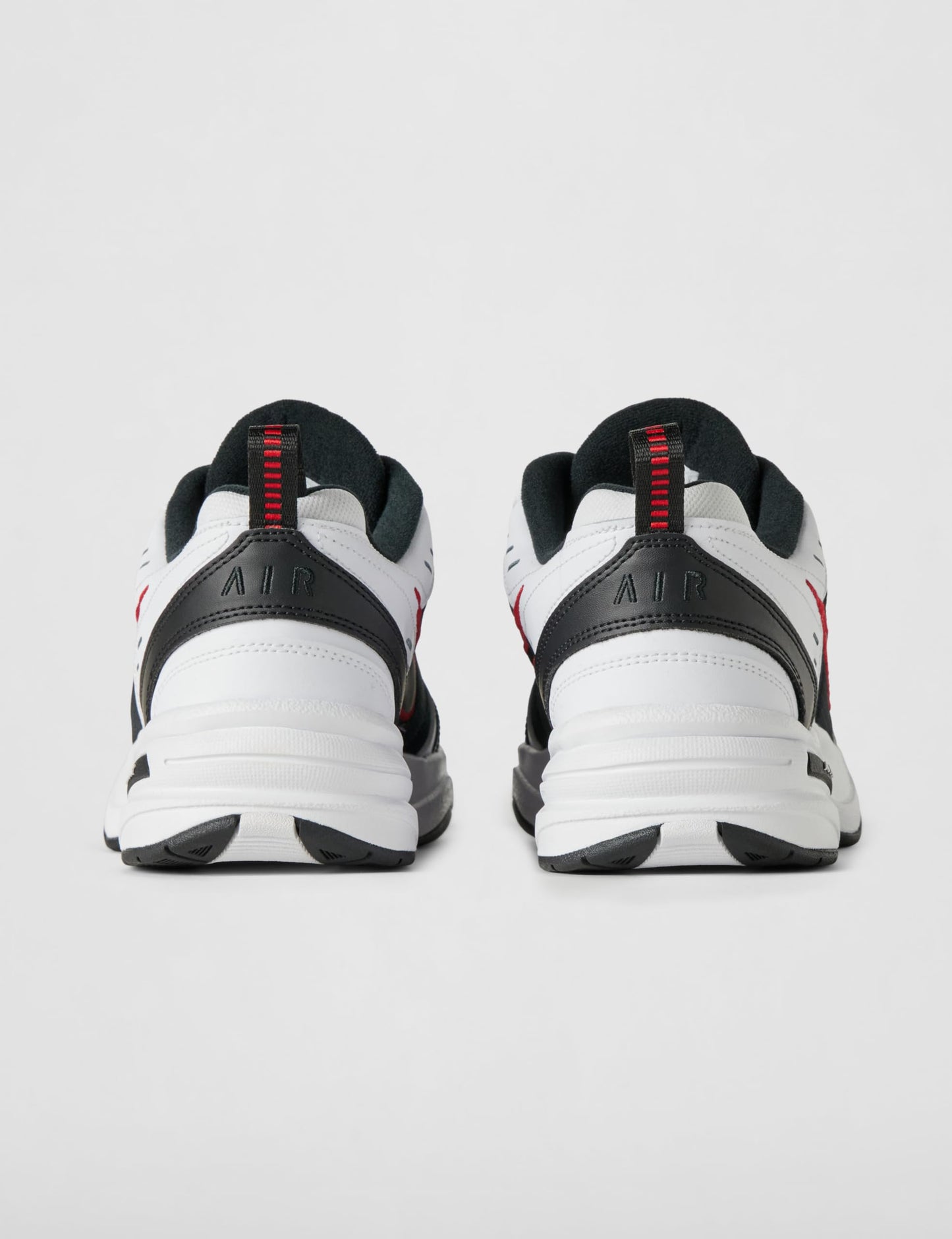 Nike Men's Air Monarch IV Training/Workout Shoes, White/Black, 9