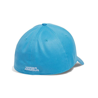 Under Armour Men's Blitzing Cap Stretch Fit, (452) Ether Blue / / White, X-Large/XX-Large