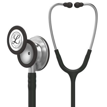 3M Littmann Classic III Monitoring Stethoscope, 5620, More Than 2X as Loud, Weighs Less, Stainless Steel Chestpiece, 27" Black Tube
