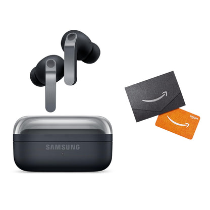 Samsung Galaxy Buds 4 Pro (2026) AI True Wireless Bluetooth Earbuds + $30 Gift Card, Hi-Res Audio, 2-Way Speaker, ANC 2.0, Optimized Comfort, IP57, Live Translation, Black [US Version, 2 Yr Warranty]