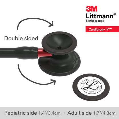 3M Littmann Cardiology IV Diagnostic Stethoscope, 6200, More Than 2X as Loud, Weighs Less