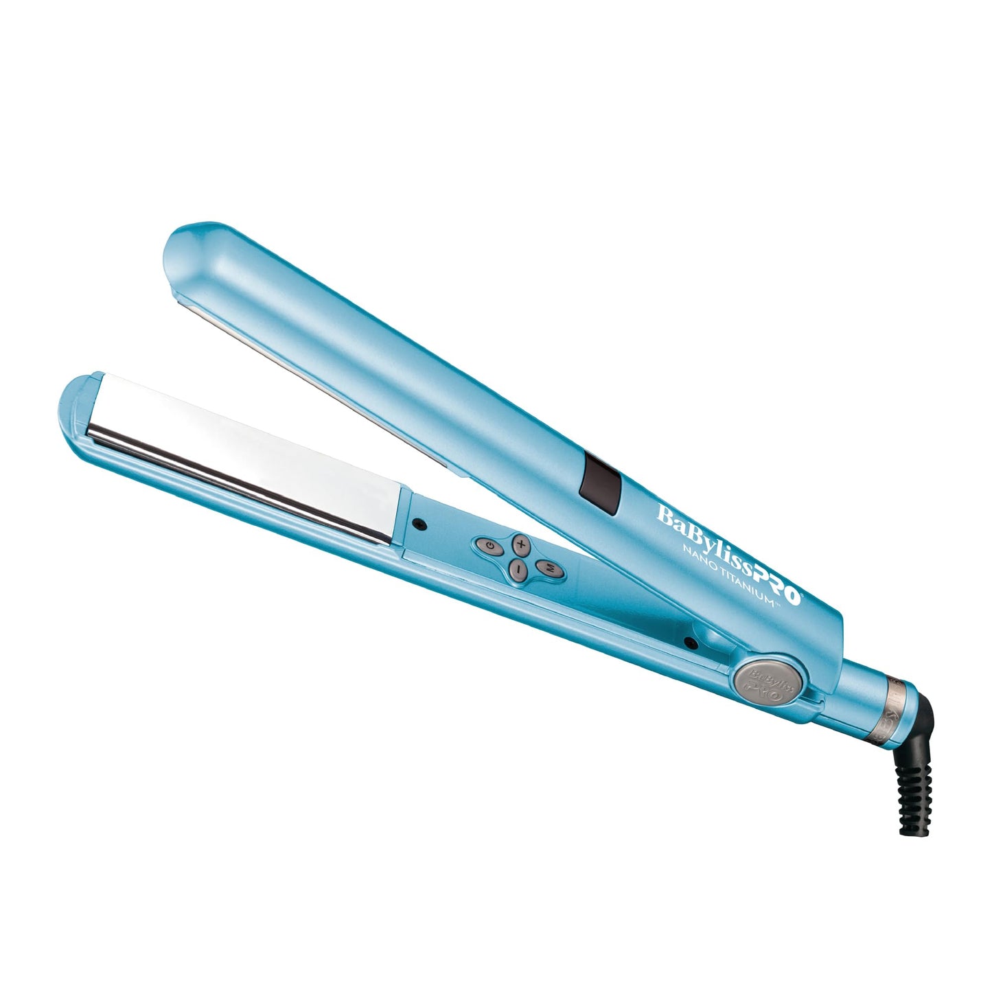 BaBylissPRO Nano Titanium Hair Straightener, 1" /25mm Flat Iron Digital Hair Straightener Iron for Professional Salon Results and All Hair Types