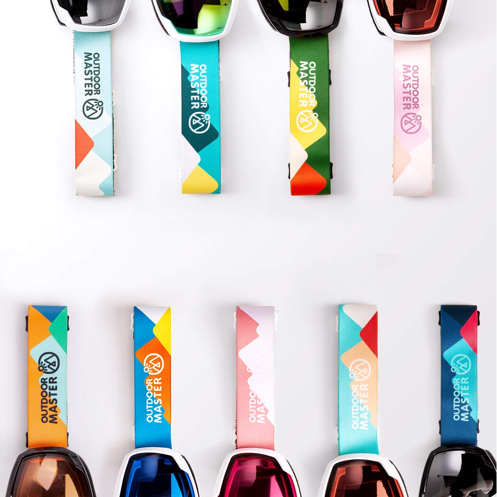 OutdoorMaster Kids Ski Goggles, Snowboard Goggles - Youth Snow Goggles