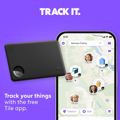 Tile by Life360 Essentials (2024) - Bluetooth Trackers & Item Locators for Keys, Wallets, Remotes & More; Easily Find All Your Things. Both iOS and Android Compatible. 4-Pack (Mates/Slim/Sticker)