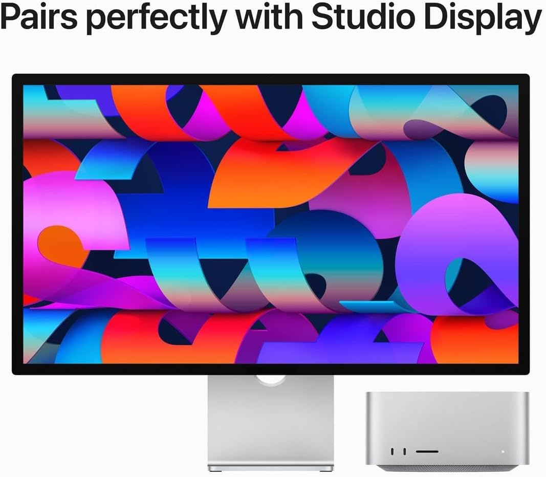 2023 Apple Mac Studio with M2 Max 12-Core / 30-Core, (3.7-inch, 32GB, 512GB SSD) (Renewed Premium)