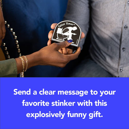 Katamco The Original Toilet Timer (Classic), As Seen on Shark Tank. Funny Stocking Stuffer for Men, Husband, Dad, Son, Boyfriend.