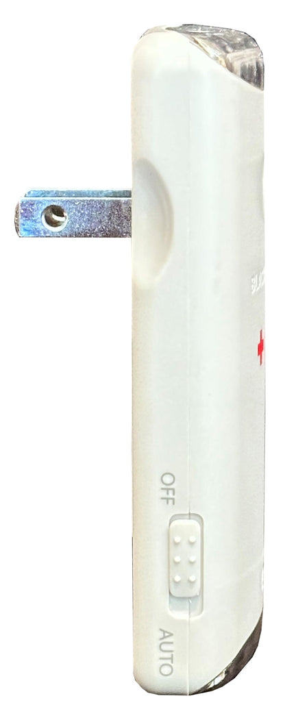 Officially Licensed American Red Cross by Eton Blackout Buddy Swivel Emergency Flashlight, Automatic Power Failure Light, LED Nightlight, Rechargeable, White