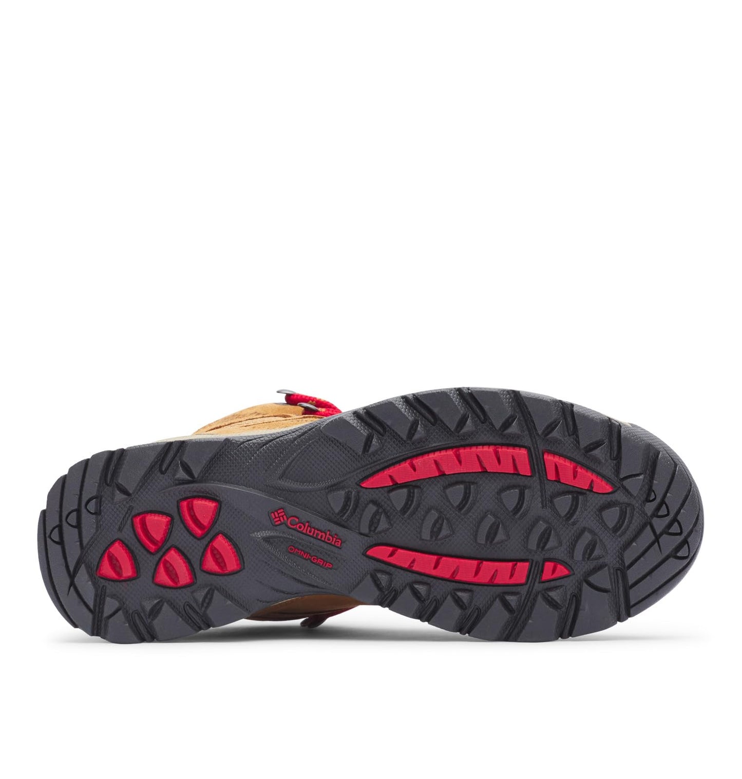 Columbia Womens Newton Ridge Plus Waterproof Amped, Elk/Mountain Red, 12