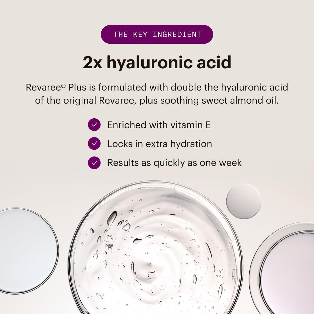 Bonafide Revaree Plus Vaginal Moisturizer with 10mg Hyaluronic Acid & Soothing Sweet Almond Oil. — 3-Month Supply (30 Inserts)