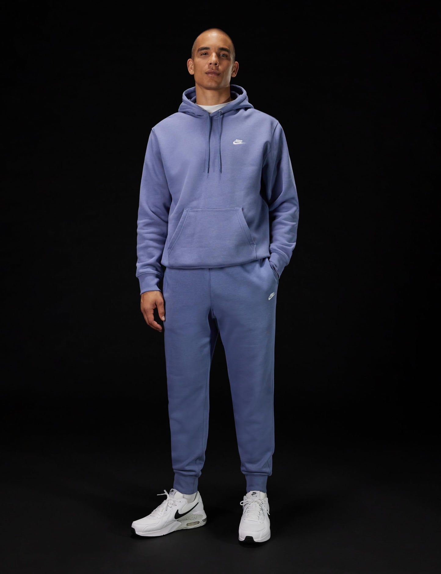 Nike Men's Air Max Excee Shoes, White/Black-Pure Platinum, 10.5