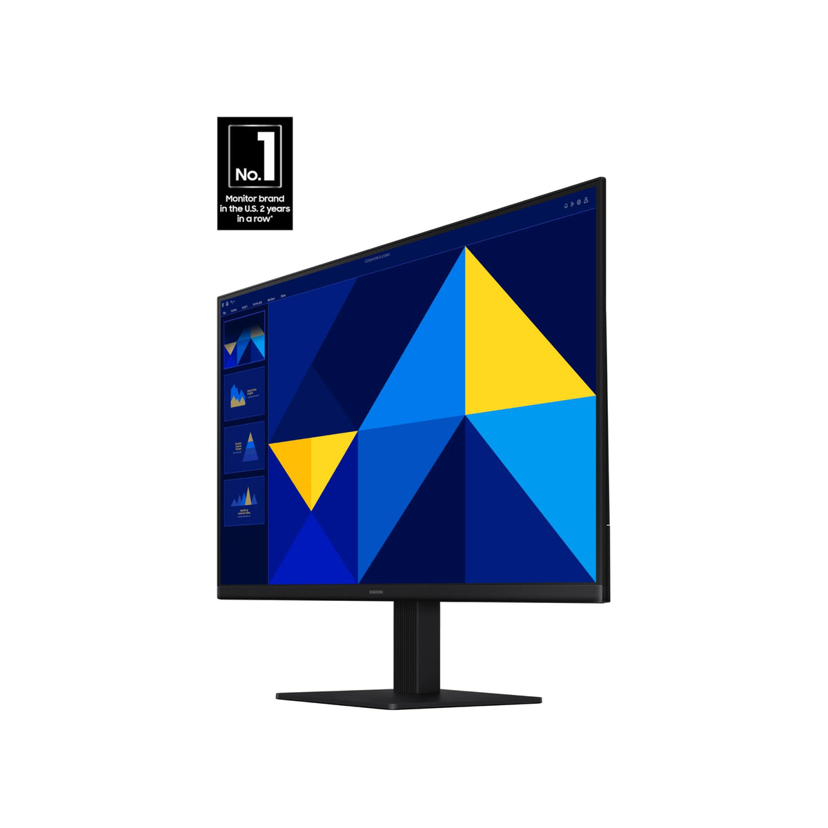 SAMSUNG 27" (S30GD) Essential Monitor with IPS Panel and Tilt Only Stand, 100Hz Refresh Rate, Ergonomic Design, Advanced Eye Care, Game Mode, LS27D304GANXZA