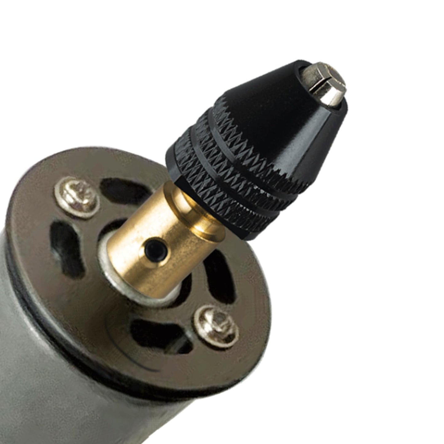 Quick-Change Hex Shank Drill Chuck Adapter Self-Centering 0.3-6.5mm Three-Jaw Drill Bit Holder for Electric Rotary Tools