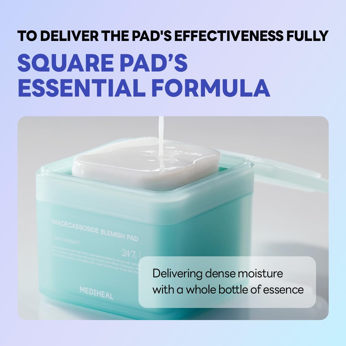 MEDIHEAL Madecassoside Toner Pads [Disney Pixar Edition]-Centella Asiatica to Improve Uneven Skin Tone - Vegan Face Gauze, Full size 100 + Refill 100 (Madecassoside, 200 pads)