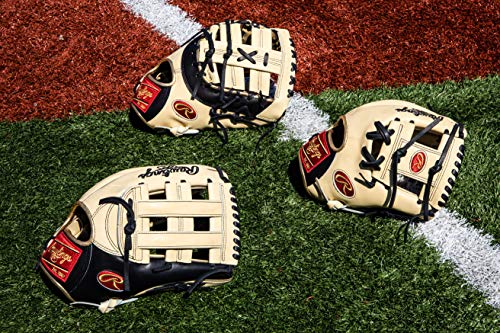 Rawlings | HEART OF THE HIDE Baseball Glove | R2G - Narrow Fit | Advanced Break-In | 11.5" | Pro I Web | Right Hand Throw | Camel/Black