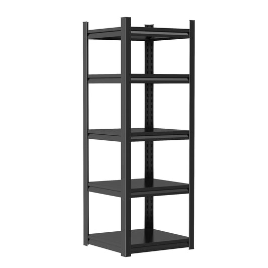 Notmise Metal Garage Shelving Unit, Heavy Duty 5-Tier Adjustable Storage Rack, Steel Shelving,2000 lbs Capacity, Industrial Shelves for Heavy Tools and Equipment (5-Tier 63" H x16 W x 16" D)