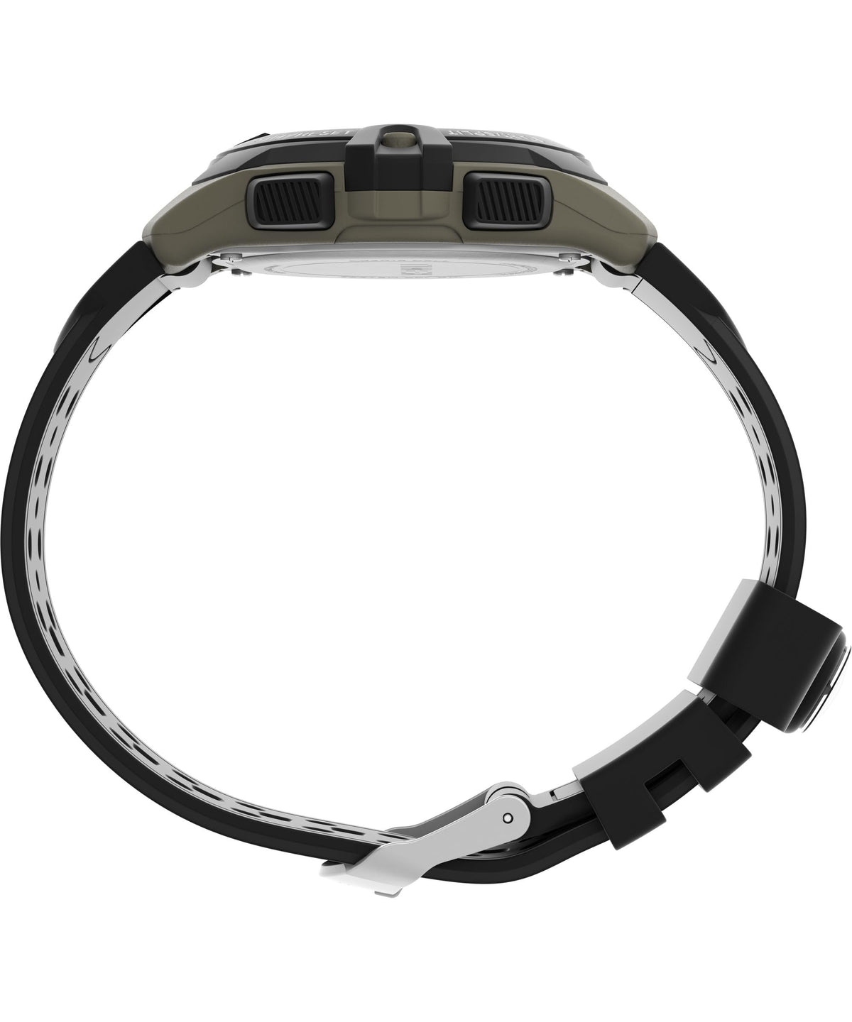 Timex Men's Expedition 41mm Watch - Black Strap Digital Dial Green Case