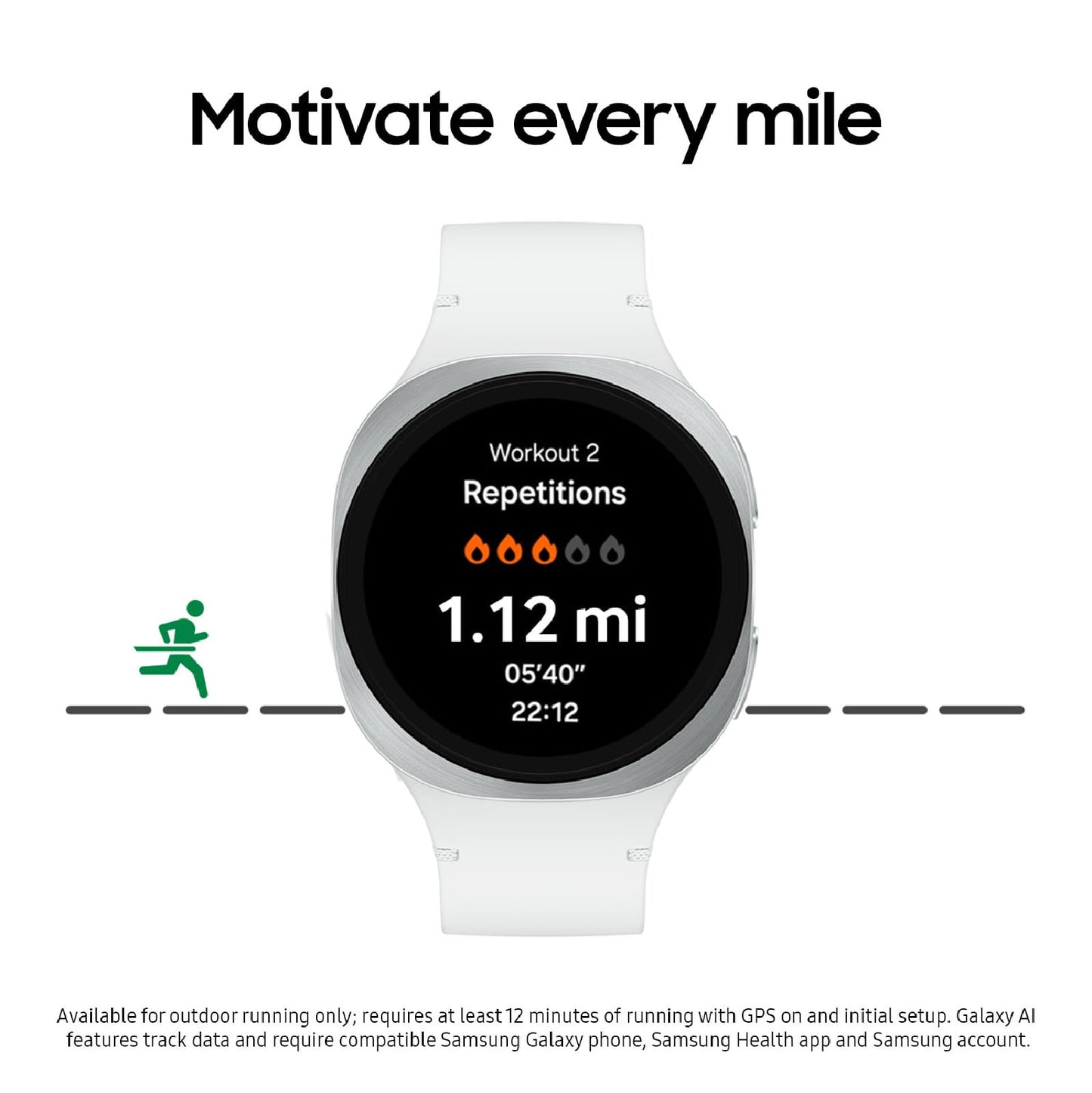 Samsung Galaxy Watch 8 (2025) 40mm Bluetooth Smartwatch, Cushion Design, Fitness Tracker, Sleep Coaching, Running Coach, Energy Score, Heart Rate Tracking, Silver [US Version, 2 Yr Warranty]