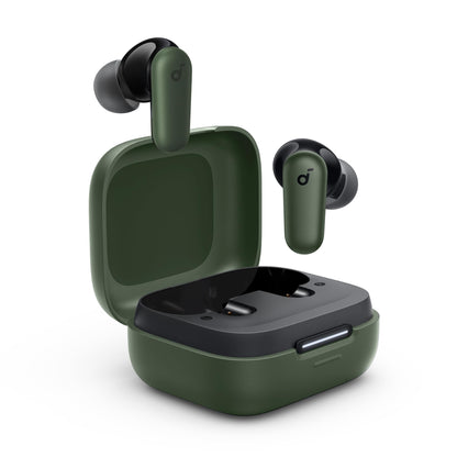 Soundcore P30i by Anker Noise Cancelling Earbuds, Strong and Smart Noise Cancelling, Powerful Bass, 45H Playtime, 2-in-1 Case and Phone Stand, IP54, Wireless Earbuds, Bluetooth 5.4 (Green)