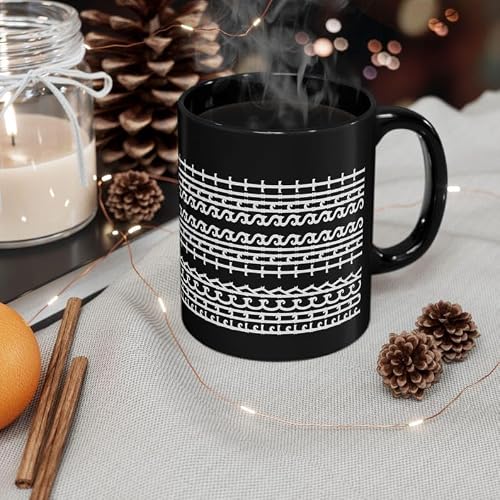 Funny Coffee Mugs Black 11oz, Funny Office Gifts, F*ck This Shit Hidden Message Mug, Gift for Coworkers & Work Besties, Coffee Lover Gift for Friends - Family - Coworkers