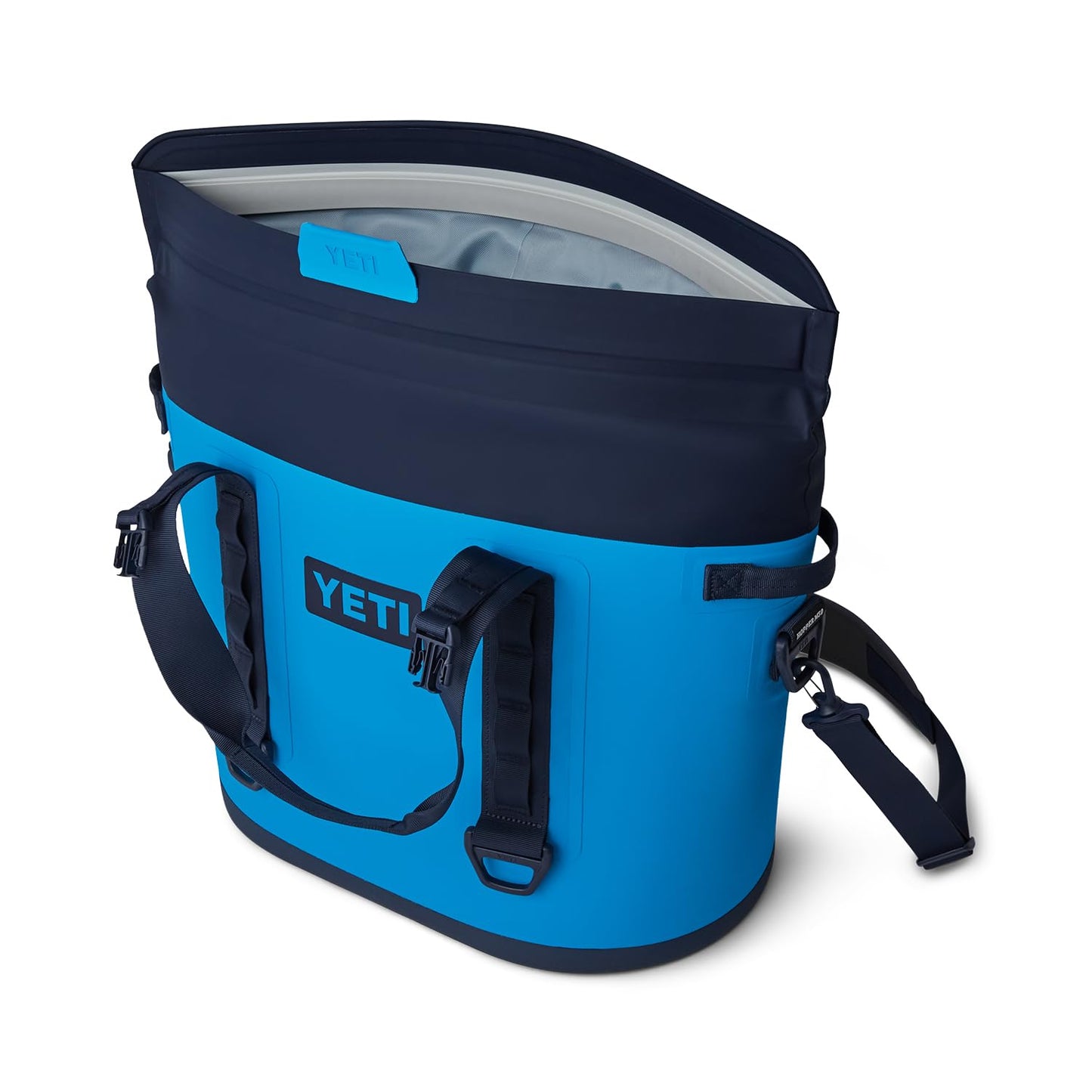 YETI Hopper M30 Portable Soft Cooler with MagShield Access, Big Wave Blue