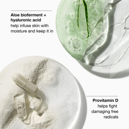 Clinique Moisture Surge Broad Spectrum SPF 28 Sheer Hydrator Face Moisturizer With Hyaluronic Acid, Aloe Bioferment + Provitamin D | Hydrating + Protecting, 2.5 Fl Oz