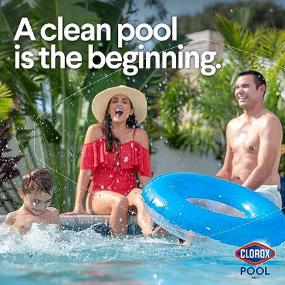 Clorox Pool&Spa XTRABLUE Plus 3” Chlorinating Tablets, Individually Wrapped, Kills Bacteria & Stops Algae (35 LB)