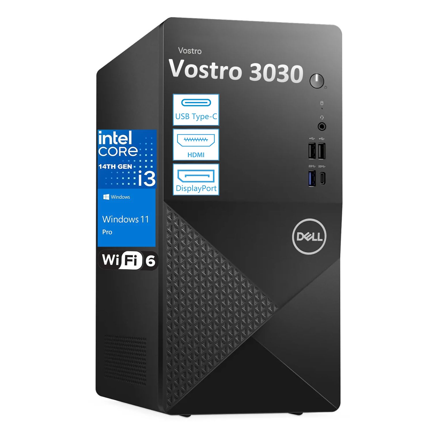 Dell Tower PC Desktop Computer for Home & Business, 14th Gen Intel Cor ...