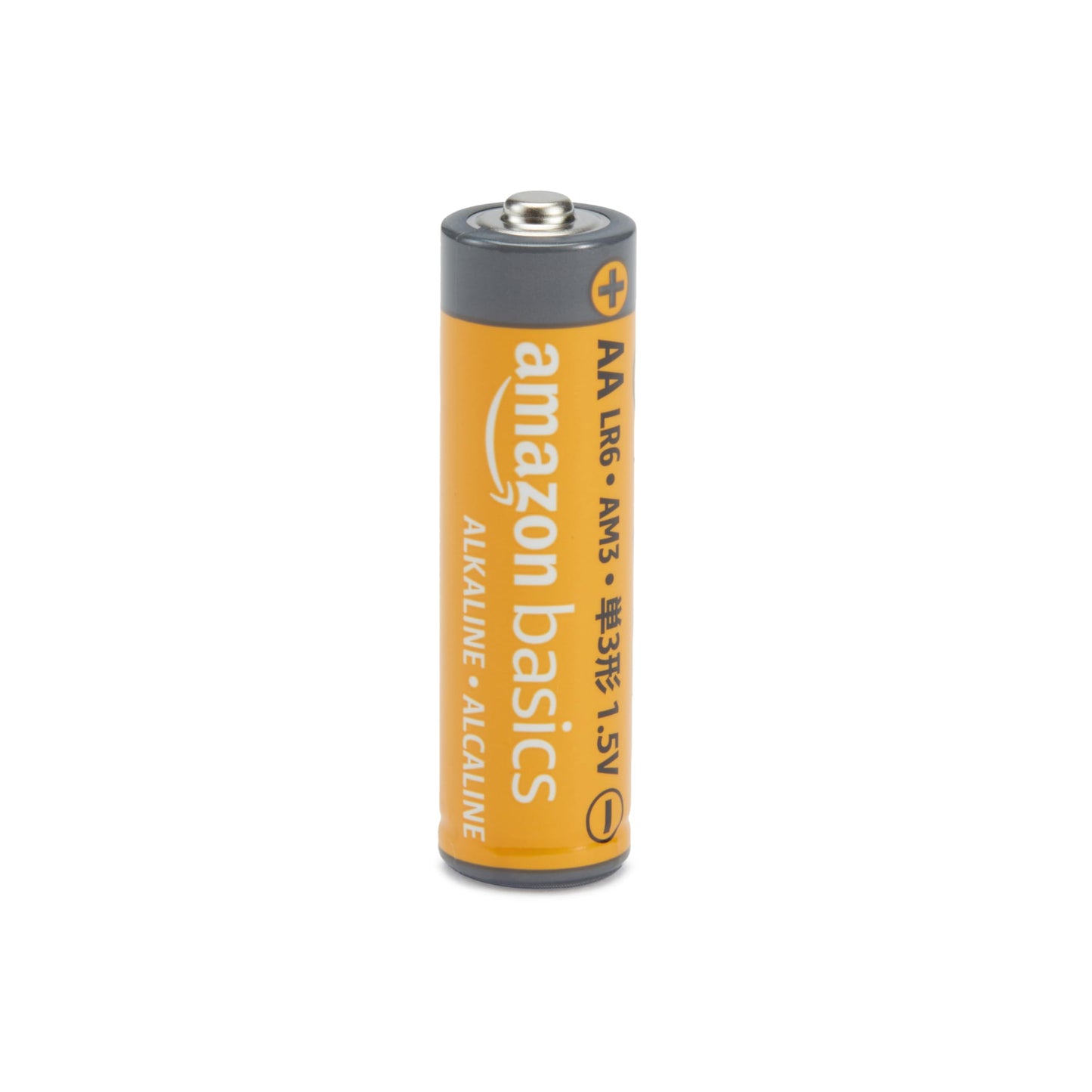 Amazon Basics 20-Pack AA Alkaline High-Performance Batteries, 1.5 Volt, 10-Year Shelf Life