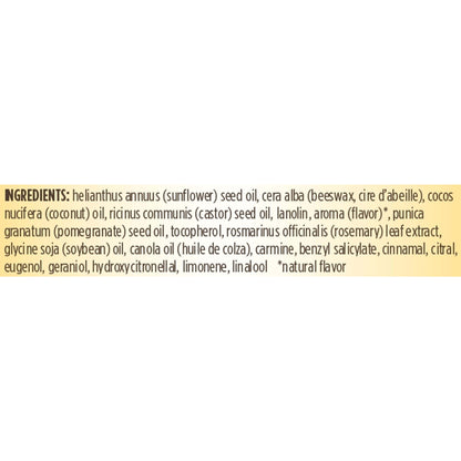 Burt's Bees Lip Balm - Pomegranate, Lip Moisturizer With Responsibly Sourced Beeswax, Tint-Free, Natural Origin Conditioning Treatment, 4 Tubes, 0.15 oz.