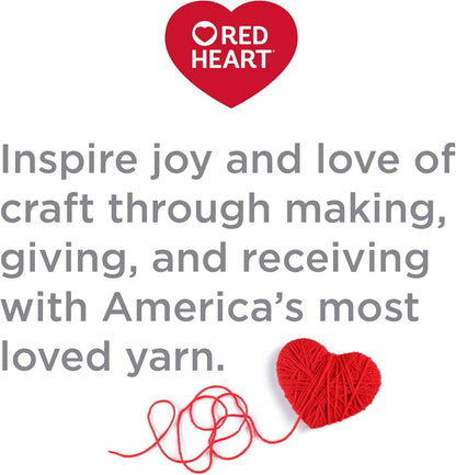 Red Heart Super Saver Black Yarn - 3 Pack of 198g/7oz - Acrylic - 4 Medium (Worsted) - 364 Yards - Knitting/Crochet
