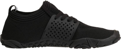Joomra Womens Barefoot Road Running Shoes Black Size 8.5 Whitin Minimalist Camping for Ladies Zero Drop Hiking Trekking Toes Sneakers Workout Tennis Footwear 39