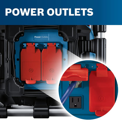 BOSCH GPB18V-5CN 18V Jobsite Radio with Bluetooth® 5.0 and Power Station