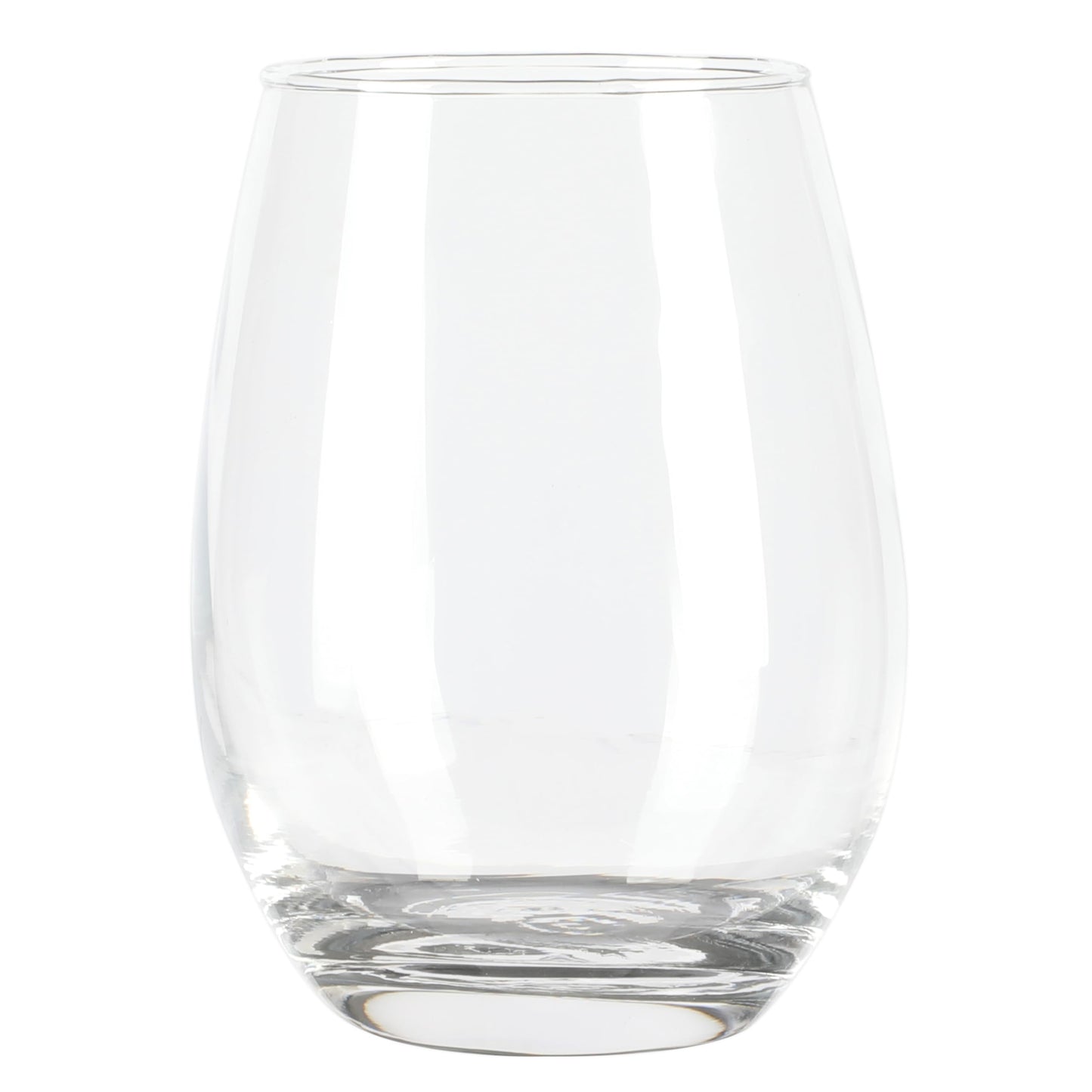 Martha Stewart Farrow 18 OZ Large Stemless Multipurpose Wine Glasses Set For Red or White Wine, Set of 4