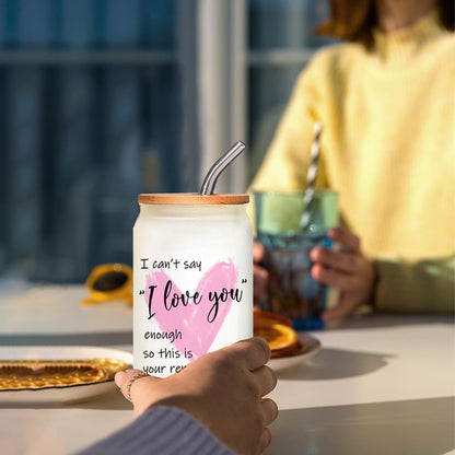 I Love You Gifts for Her Girlfriend Sister Wife Mom, Valentines Day Gifts for Girlfriend Wife from Boyfriend Husband, Wedding Anniversary Romantic Gift for Women, Miss You Gift for Lovers-131