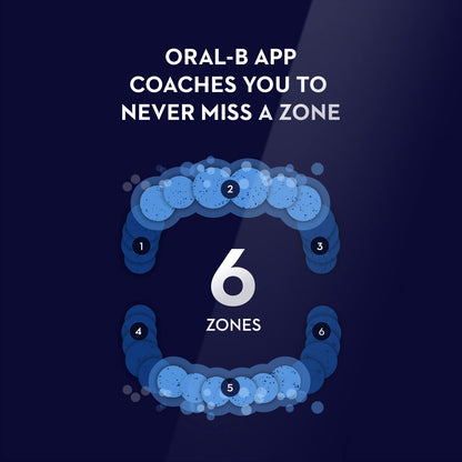 Oral-B iO Deep Clean + Protect Rechargeable Electric Toothbrush, White with a iO Series 7 Toothbrush, 2 Replacement Brush Heads, and a Charging Travel Case