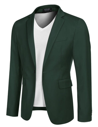 COOFANDY Men's Sport Coats & Blazers Green Suit Jacket Lightweight Dress Blazer (Green L)