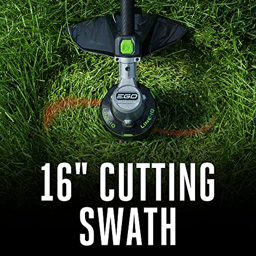 EGO Power+ ST1623T 56-Volt 16-Inch Cordless String Trimmer, 4.0Ah Battery, 320W Charger Included Plus Extra BA1400T 2.5Ah Battery