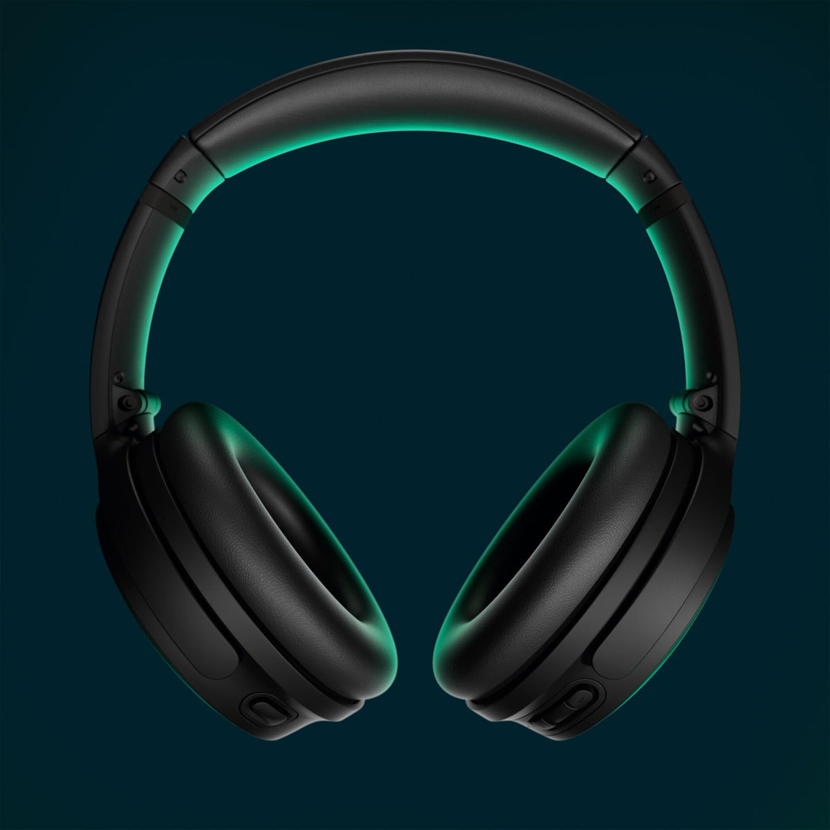 Bose QuietComfort Bluetooth Headphones, Wireless Headphones with Active Over Ear Noise Cancelling and Mic, Deep Bass, Up to 24 Hours of Playtime, Black