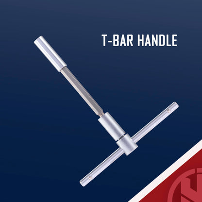 KNINE OUTDOORS Torque Screwdriver Wrench Driver Set 10-70 Inch Pounds lbs for Maintenance with T-bar Handle, 40 Hex Bits, 1/4" Socket, Shaft Extension, For Tools, Bike Repairing and Mounting (Orange)