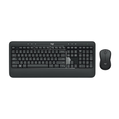 Logitech MK540 Advanced Wireless Keyboard and Mouse Combo for Windows, 2.4 GHz Unifying USB-Receiver, Multimedia Hotkeys, 3-Year Battery Life, for PC, Laptop