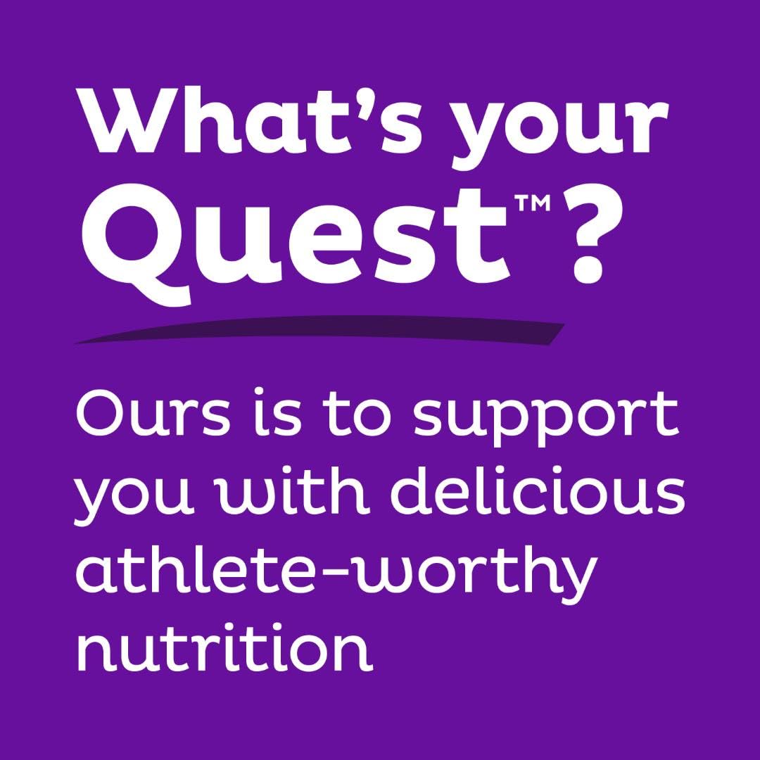 Quest Nutrition Double Chocolate Chunk Protein Bars, 20g Protein, 1g Sugar, 4g Net Carb, Gluten Free, Keto Friendly, 12 Count